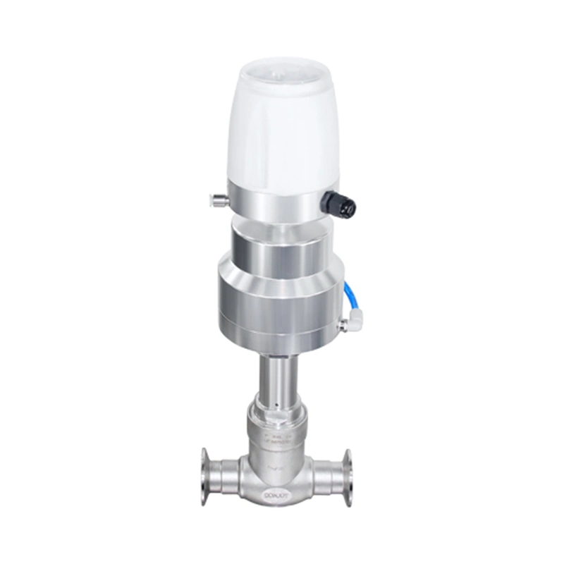 Food Grade SS316L Air Control Globe Valve with Intelligent Positioner