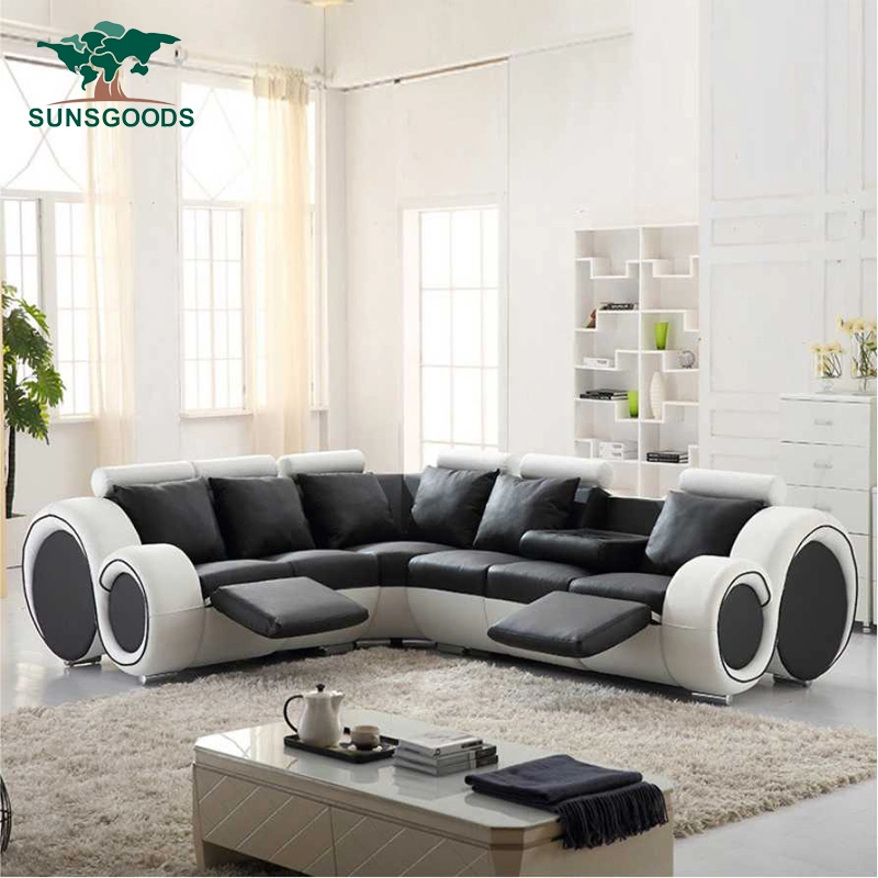 2020 Luxury European Design Classic China Modern Style Couch Recliner Leather Sofa Furniture