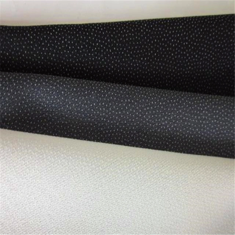 preço de fábrica Sarjado Tecidos de Prensa elos fusíveis Interlining para homens Suit Fabric