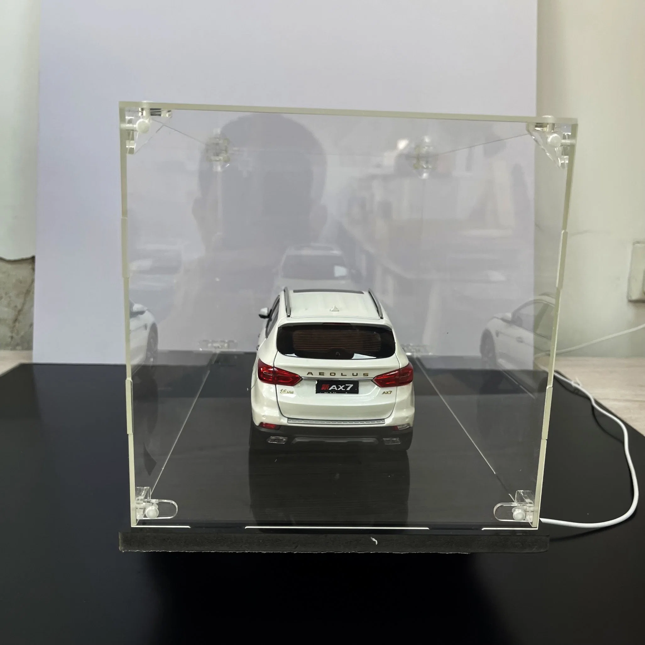 Transparent Dust-Proof Plastic Products Stackable Acrylic Display Storage Box