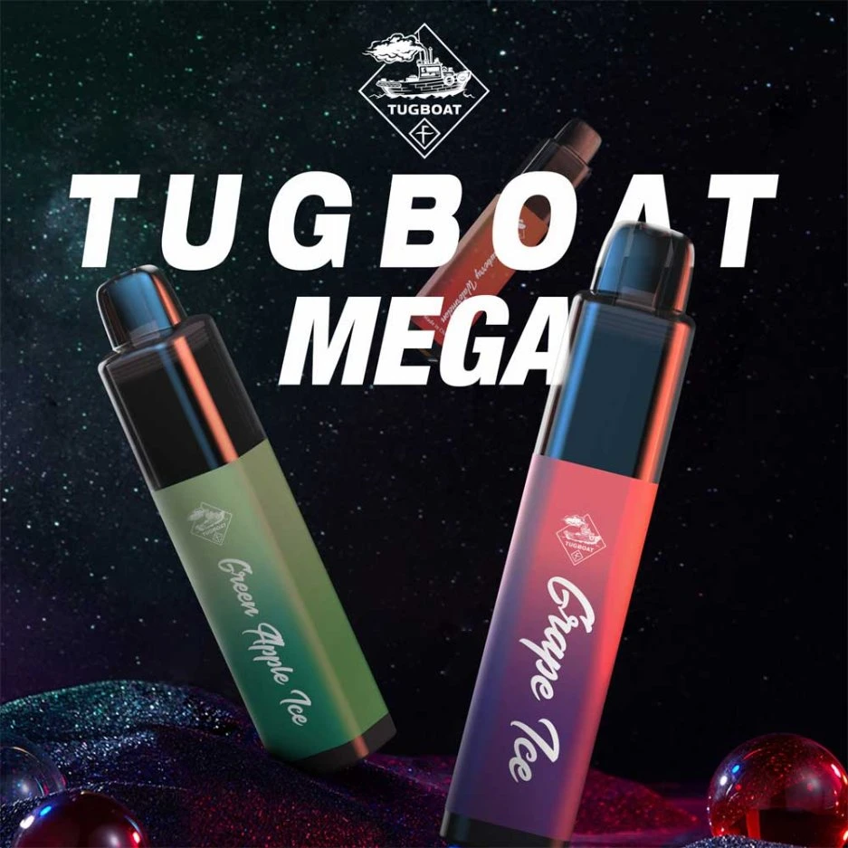 Großhandel i Vape Tugboat Mega 4K Puff Bar Elektronische Zigarette 4000 Puffs Einweg-Papieren Wape Pen Hookah