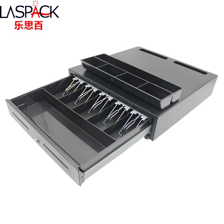 High quality/High cost performance  Black Metal Retail POS System 12V Rj11 Cash Drawer