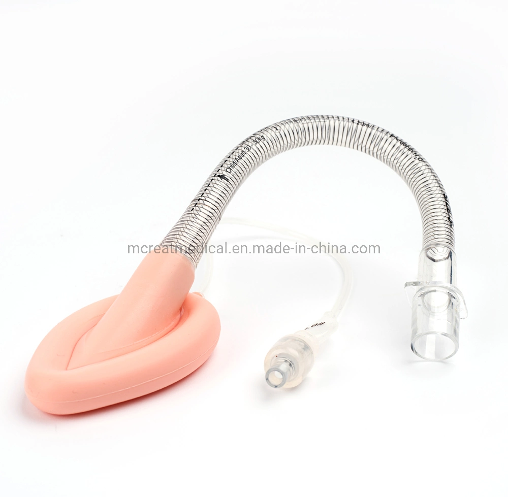 Disposable Flexible Silicone Laryngeal Mask Airway Reinforced with CE& ISO