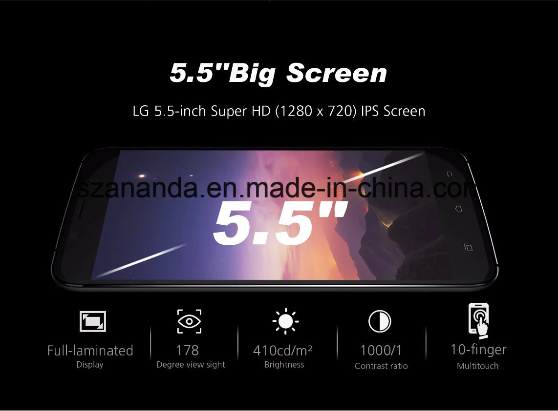 HD de 5,5 pulgadas marca China Smart Phone