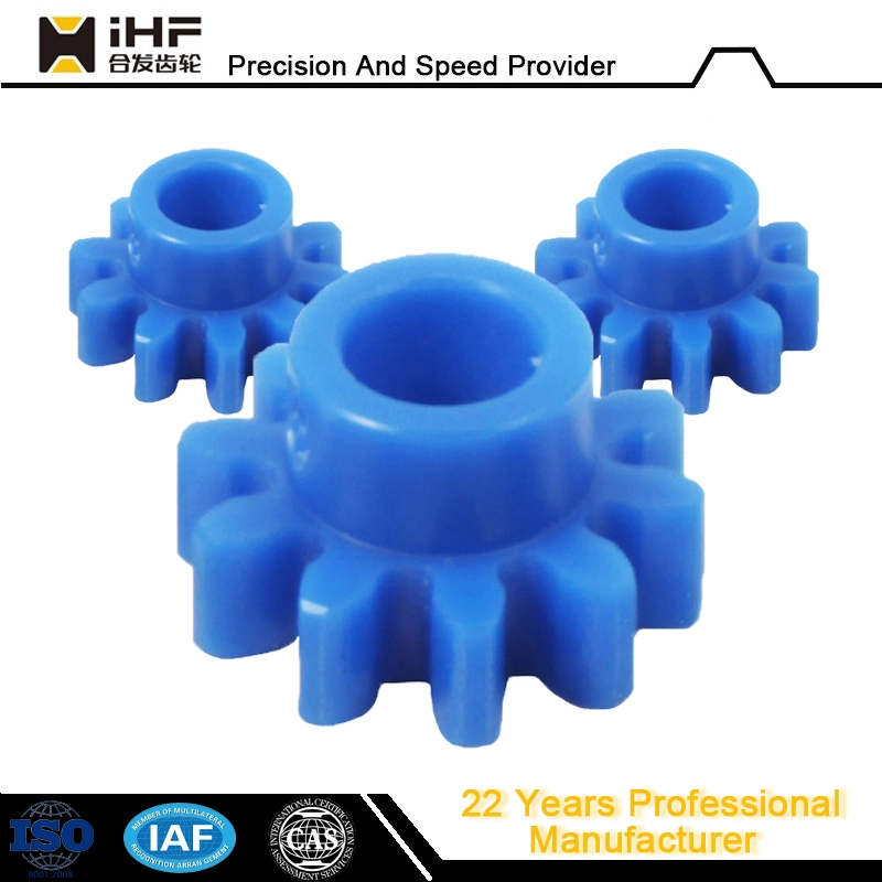 Ihf Ratchet Bevel Rack Pinion Nylon Small Spur Plastic Gears for Rubber Machinery