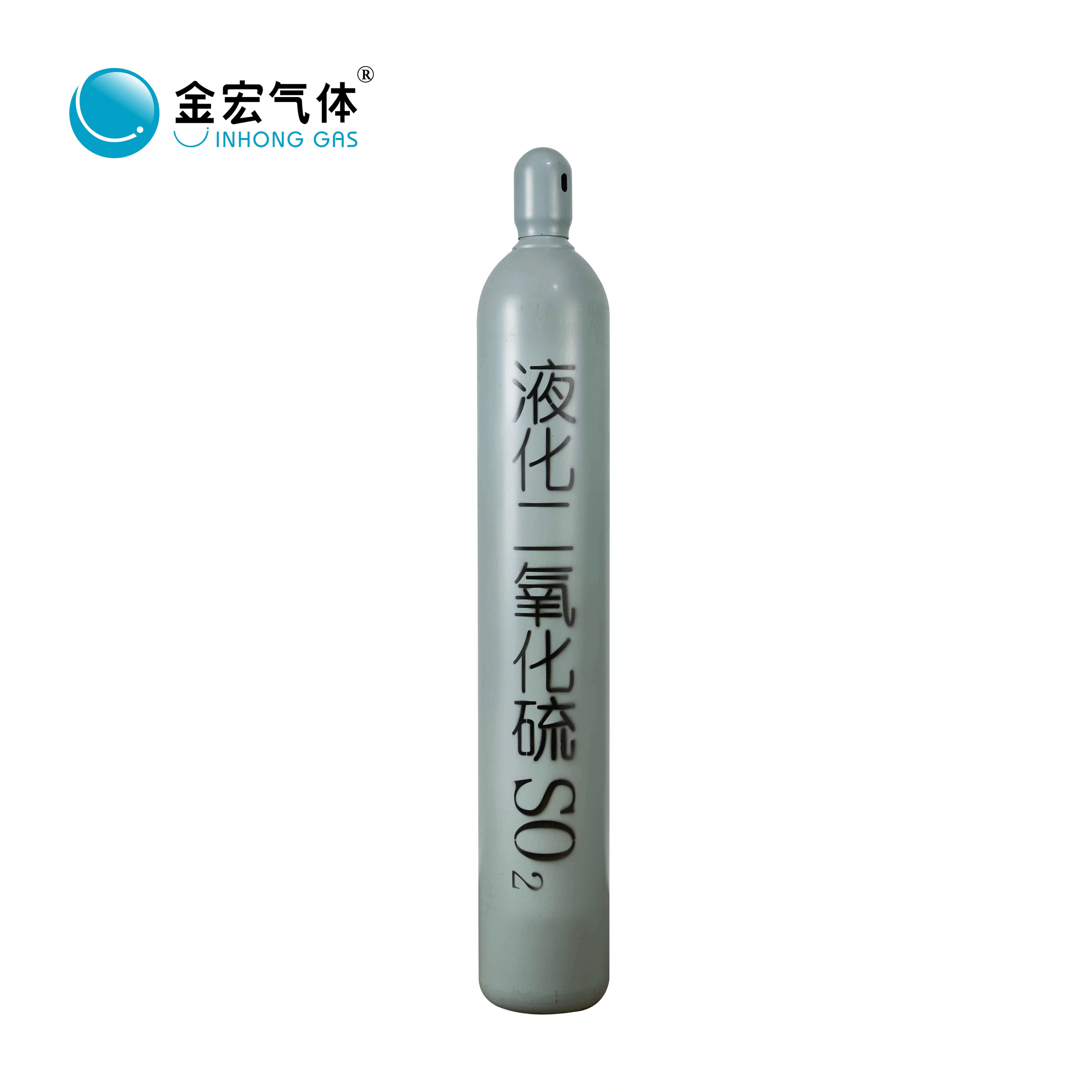 Sulfur Dioxide Gas Cylinder Factory Supply So2 Gas Price