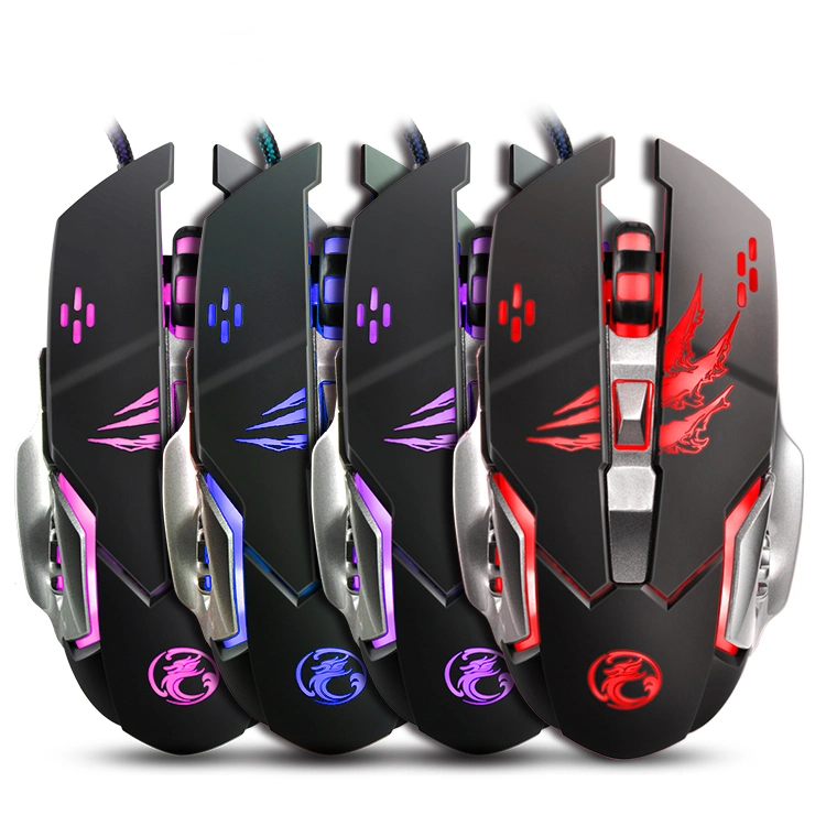 Wired Gaming Mouse Professional Colorful Computer Gaming Mouse