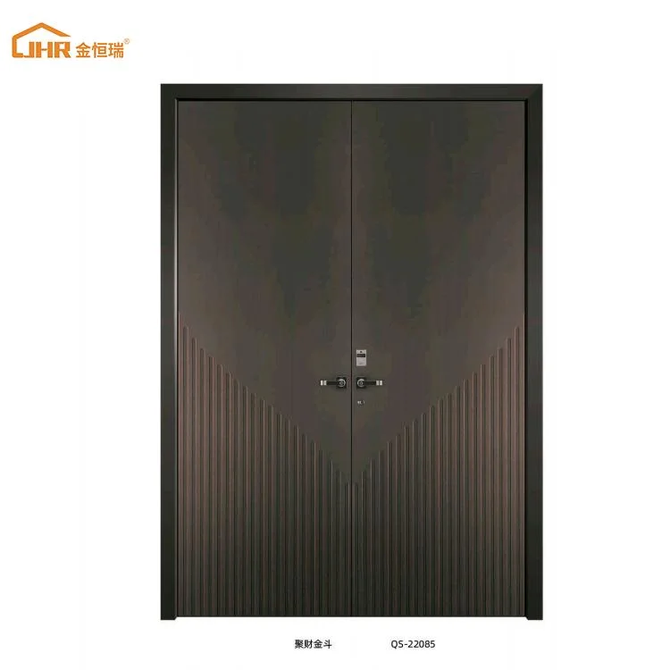 Fancy Turkish Style Entrance External Steel Front Swing Security Door for Sales