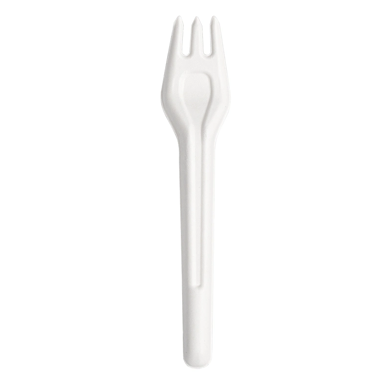 Biodegradable Disposable Sugarcane Bagasse Paper Cutlery Set Biodegradable Dinnerware