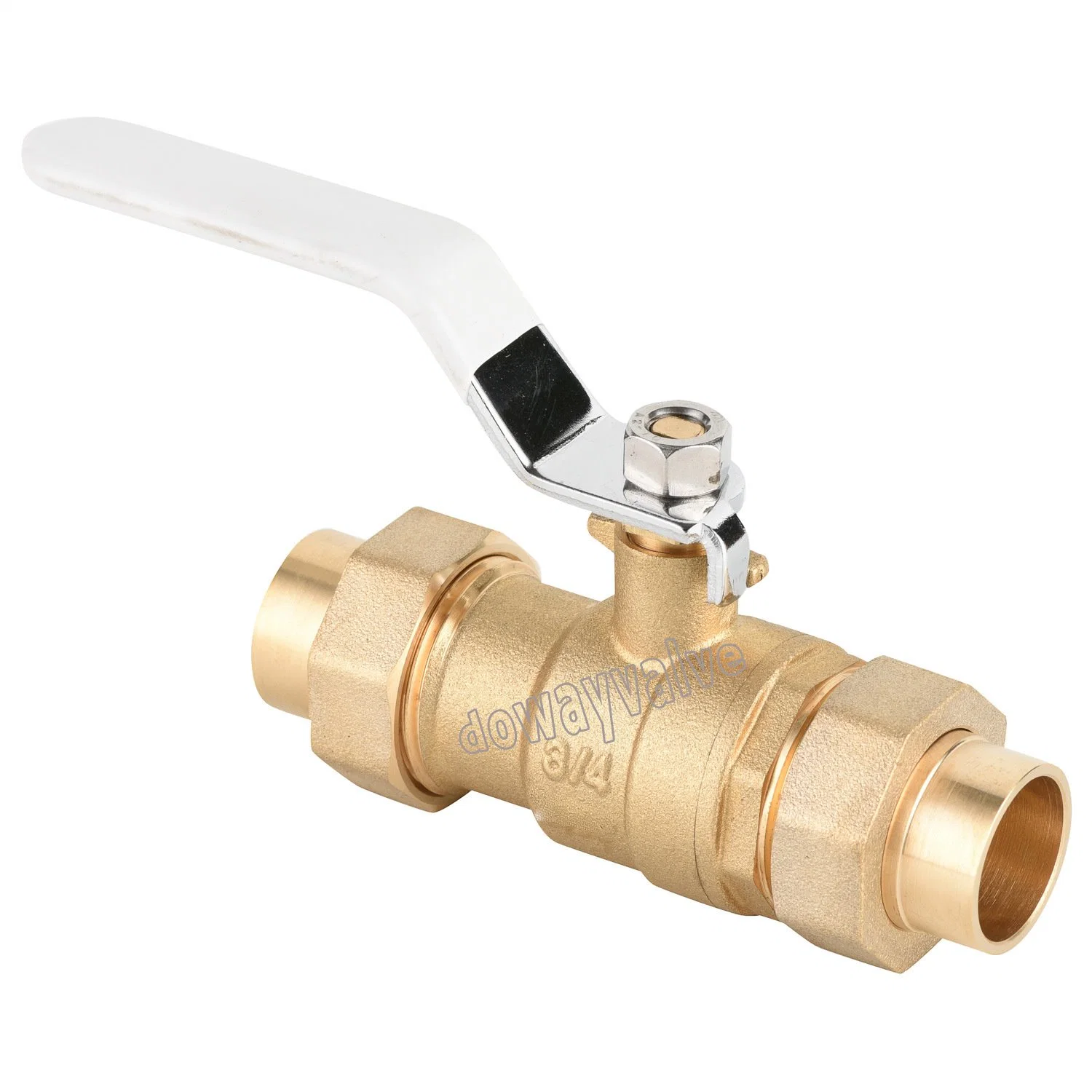 Forged Brass Medical Gas Valve with Copper Pipe