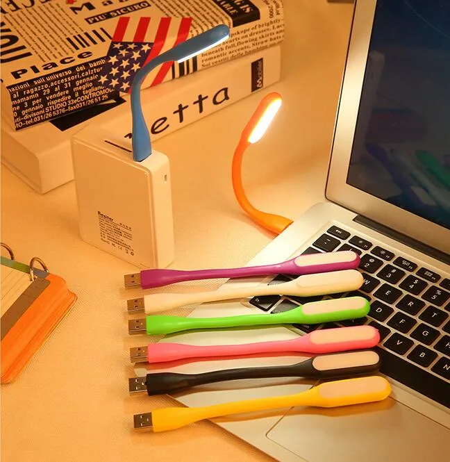 Flexible Computer USB LED Table Lamp Book Light