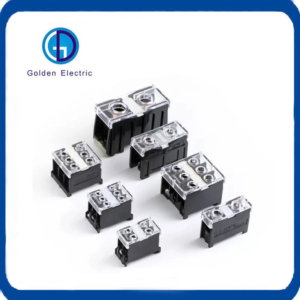 In13bk In20bk In30bk 20A 30A 50A 600V 3poles in Series Black Wire Connector Terminal Block