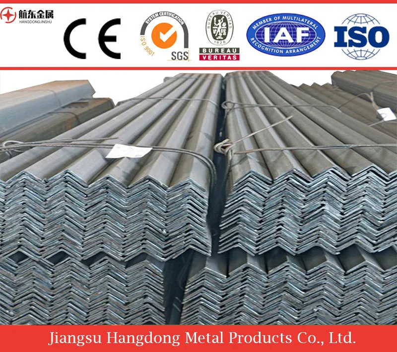 Gi & Black Q235 S235jr Equal Iron Steel Angle Galvanized Angle Steel