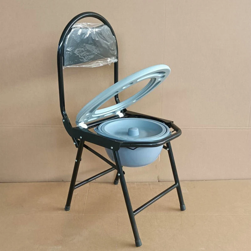 Pregnant Woman Design Commode Wheel Chair Wheelchair Medical Products in China