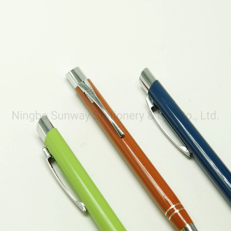 Aluminium Premiums Writing Instrument Promotional Engrave Gift Pen