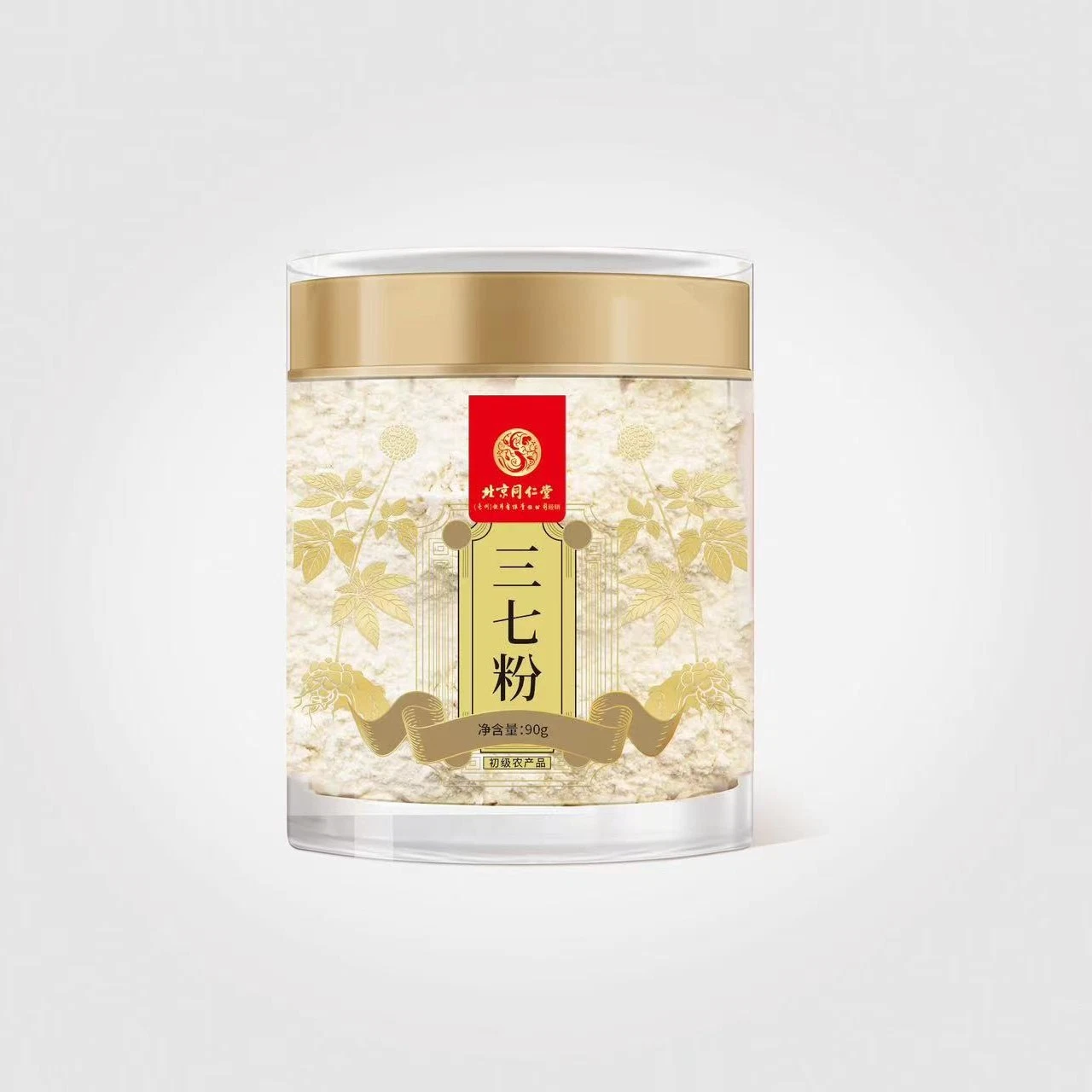 Paquete de Regalo de la lata Suplemento de aditivo de polvo de alimento de la salud Tonic chino Medicina de hierbas Sanchi