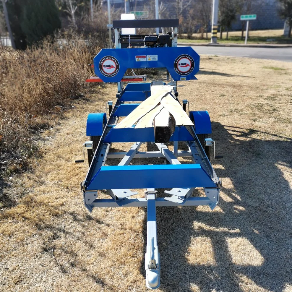 Holz-Bandsäge Horizontal Tragbares Sägewerk