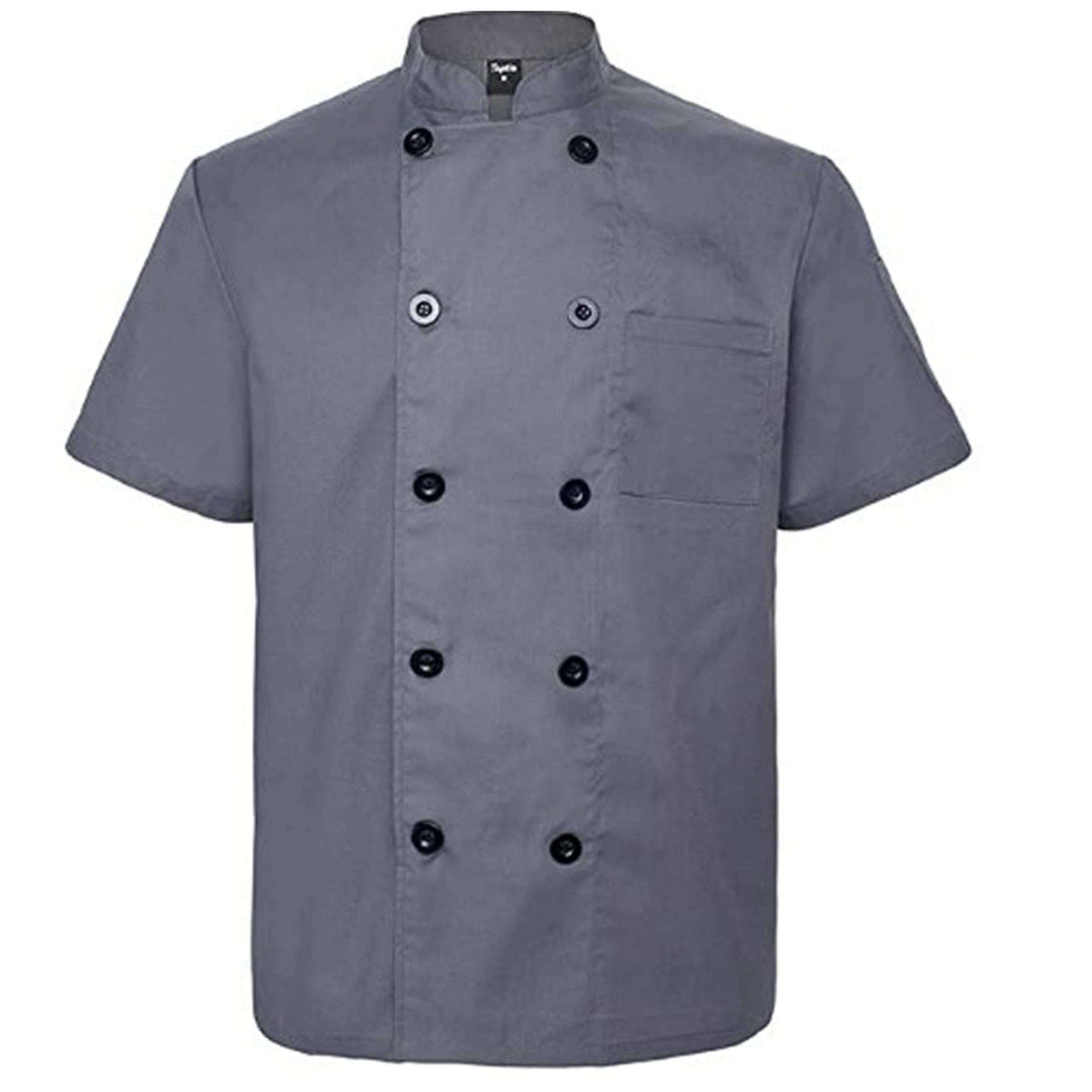 Custom Chef Uniform Hotel Kitchen Short Sleeve Uniform