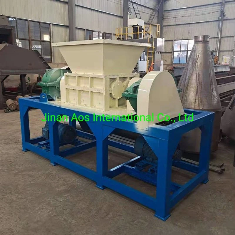 Tire and Rubber Crushing Shredder Machine