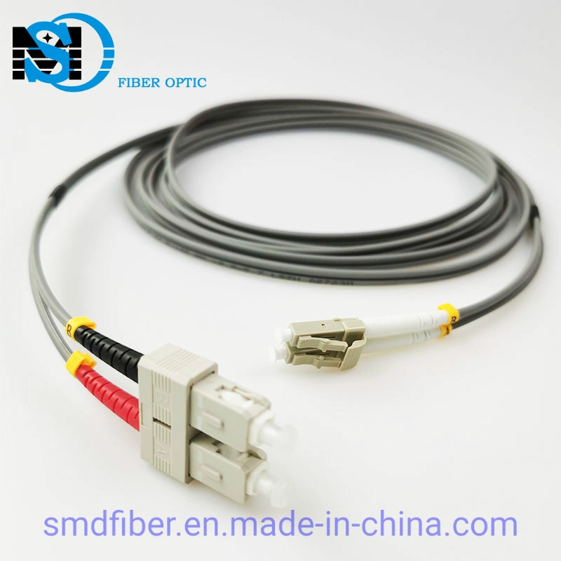 Sc/UPC de PVC-LC/UPC Cable Patch de fibra