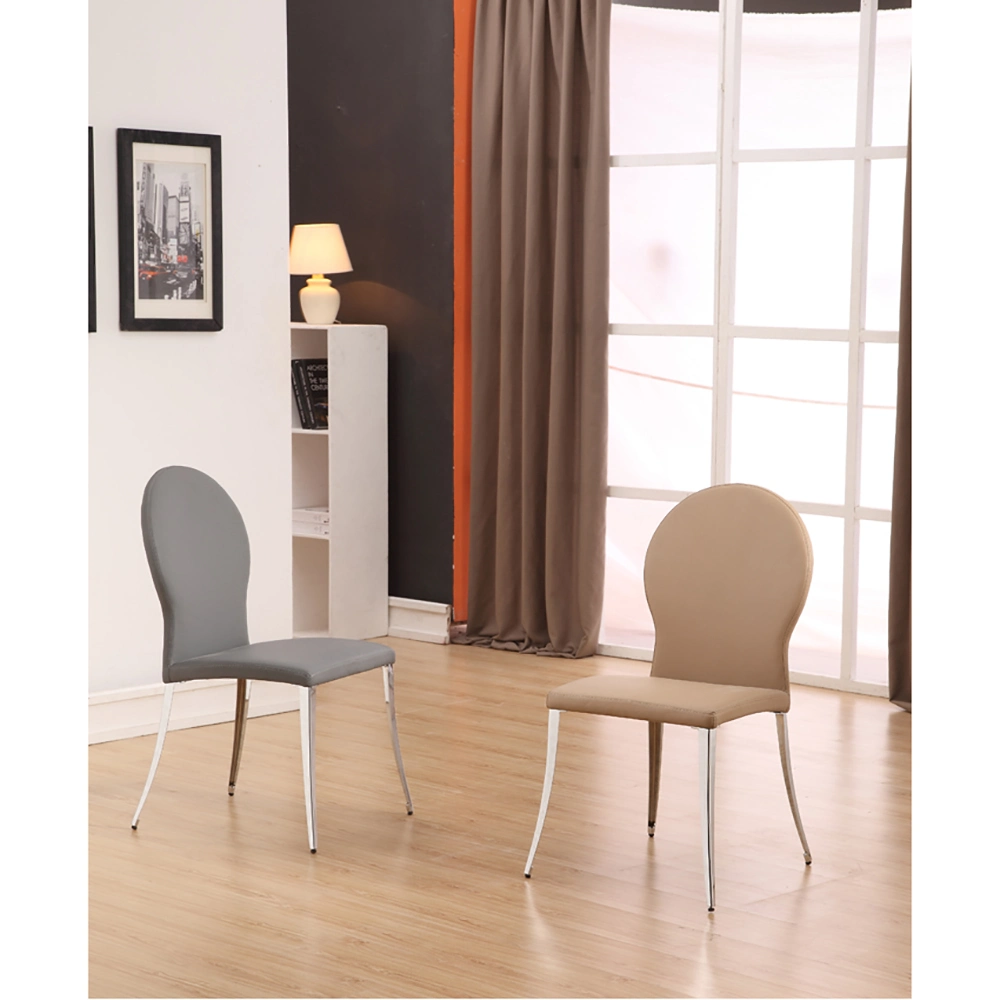 Customized OEM PU Dining Chair Salon Modern Furniture