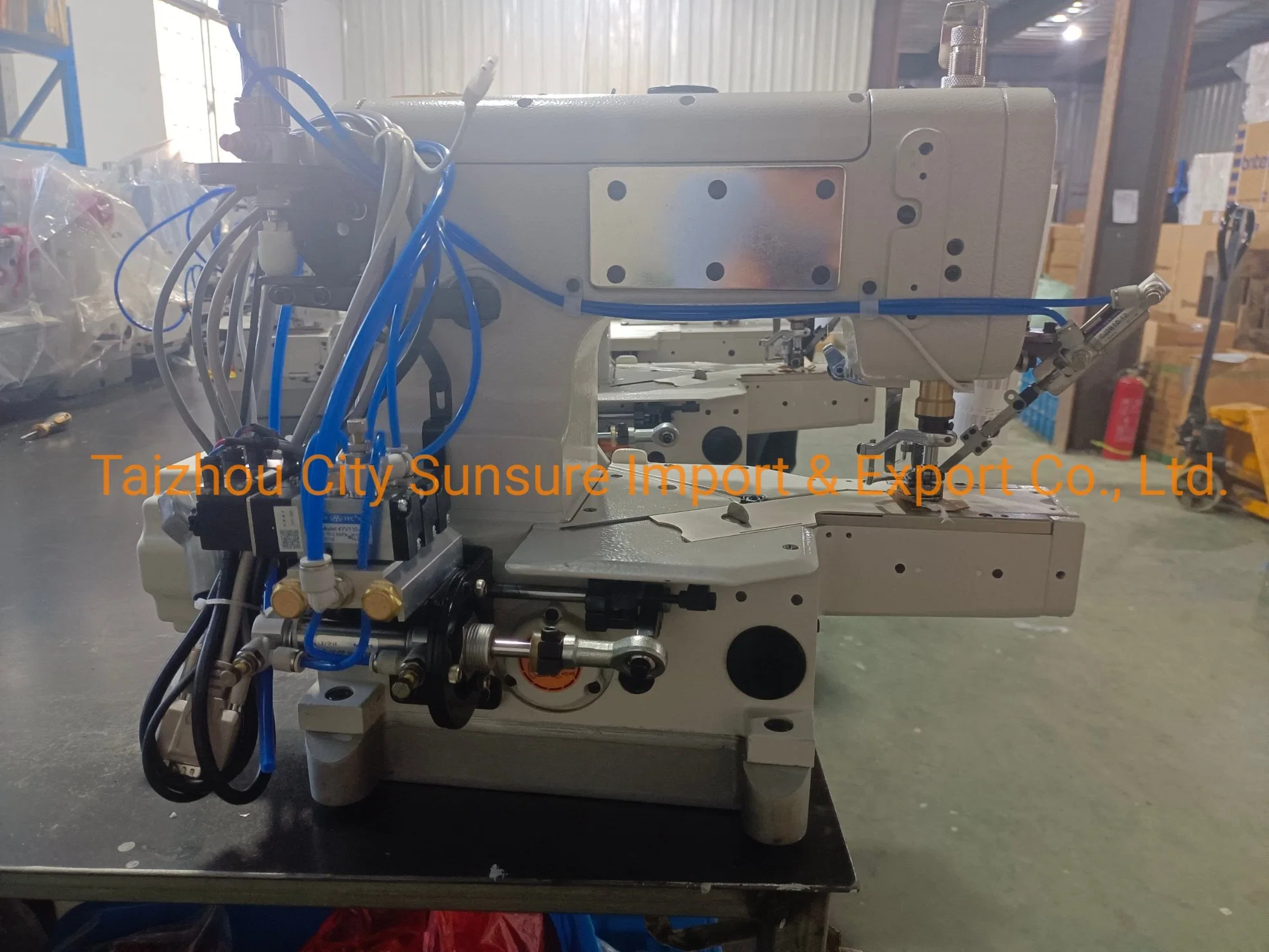Direct Drive High-Speed Cylinder Bed Interlock Sewing Machine with Auto Trimming Function Ss-600-01da