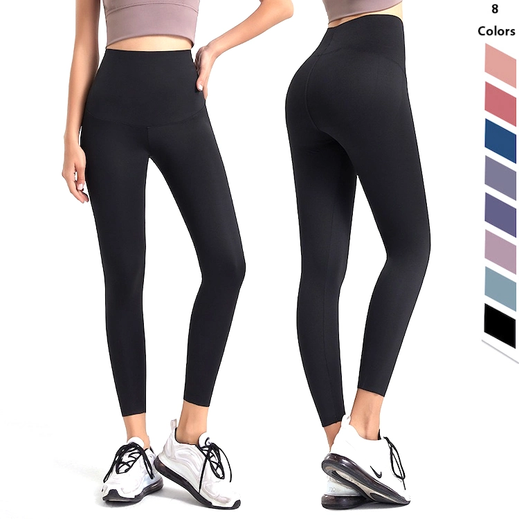 Premium Butt levantamiento pantalones de yoga/gimnasio Workout Leggings/ ejecutando Panties exportar a Estados Unidos, Japón, Canadá, Reino Unido, Alemania, Corea, Australia Deportes Atlético Troursers Nylon