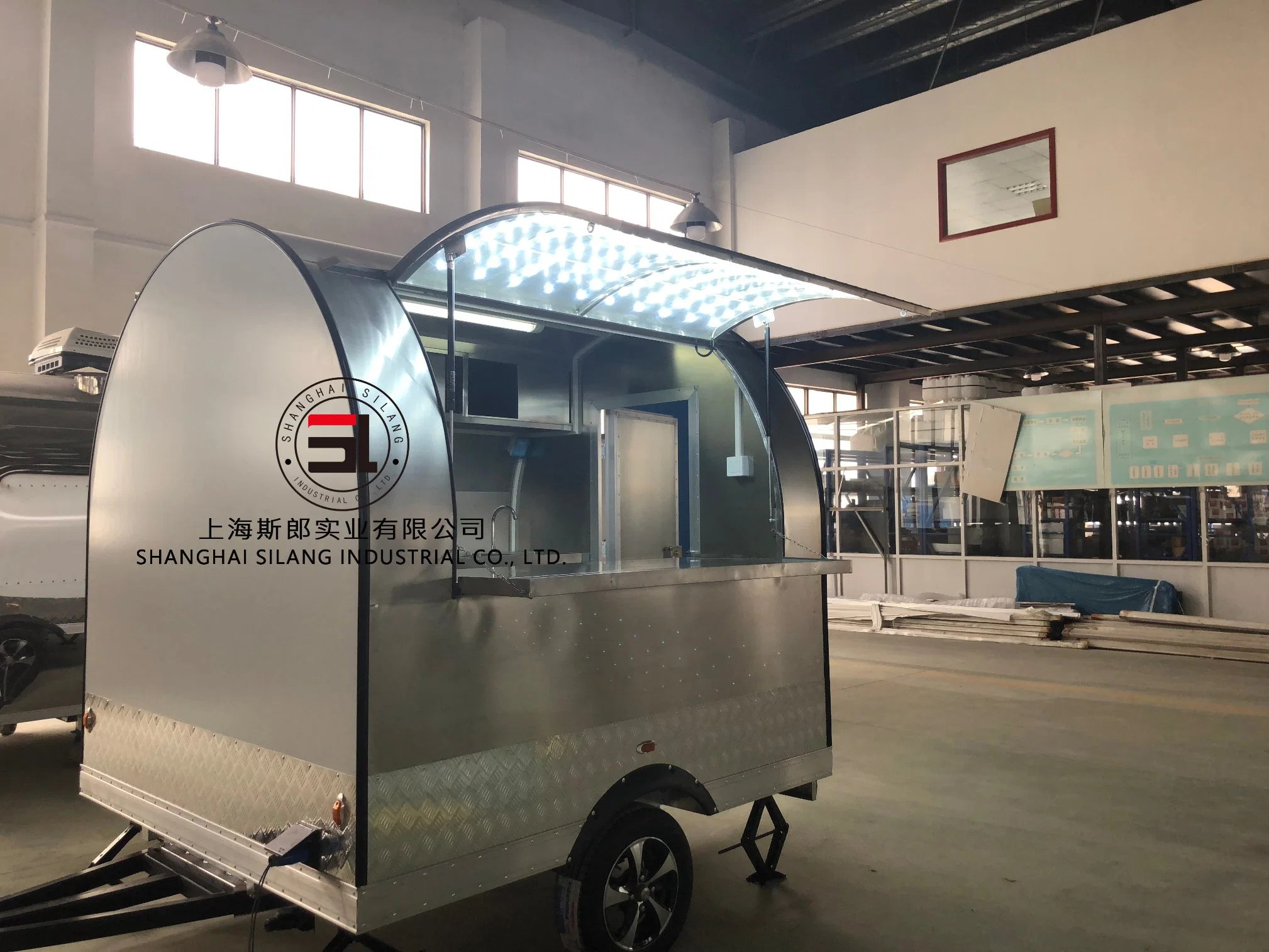 Silang Mobile Fast Food Truck Kiosk Cart Trailer