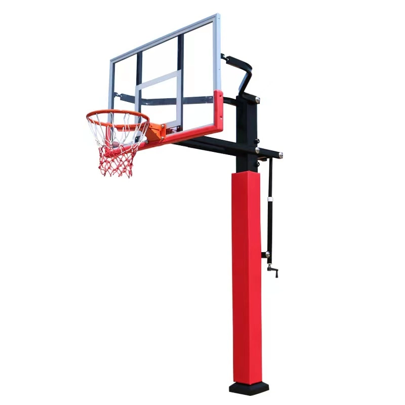 Top Grade Outdoor Basketball Hoop Stand with in Ground Installation