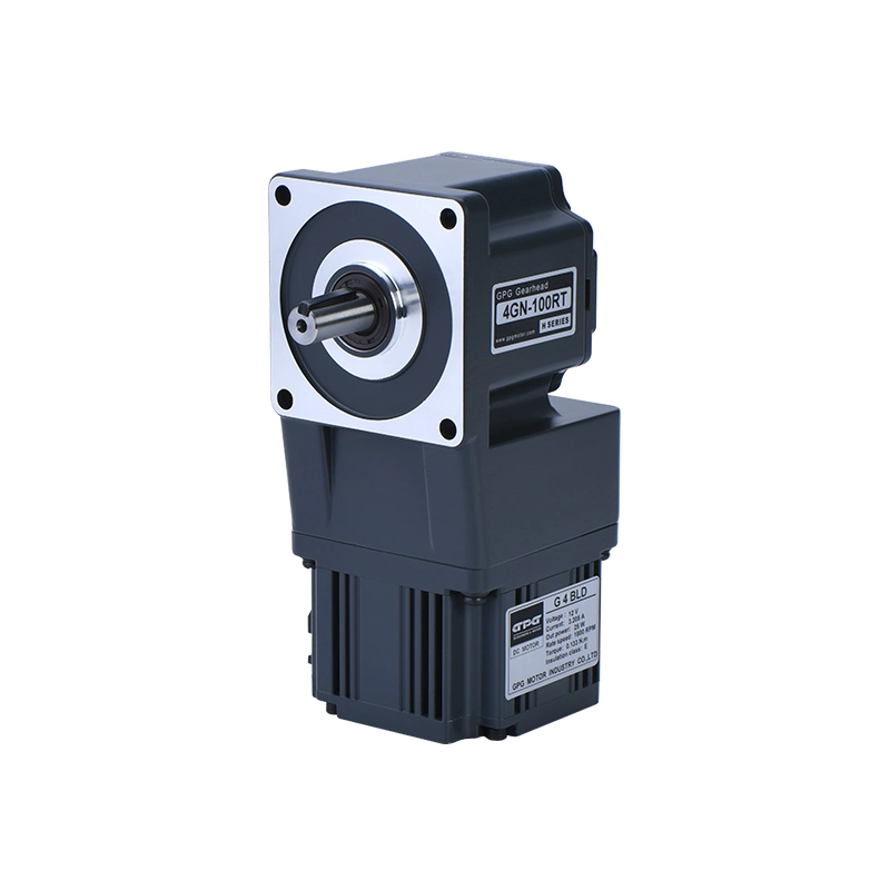 High Performance Right Angle Solid Shaft BLDC Brushless DC Gear Reducer Motor for Automation and Security Equipments Boom Turnstile Barrier Swing Flap Gate