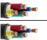 Underground 3cores 4cores 5cores Armoured Power Transmission Cable