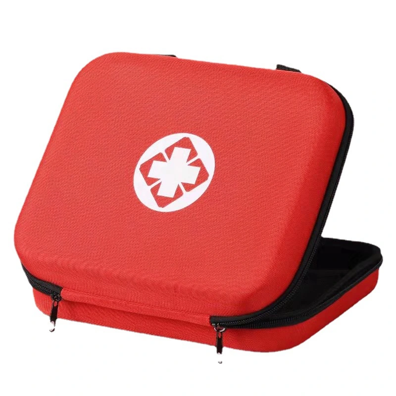 Ea194 First Aid Case Empty Waterproof Emergency Doctor Travel Utility Supplies Nurse Medicine Tactical Survival Red Bag Trauma Kit