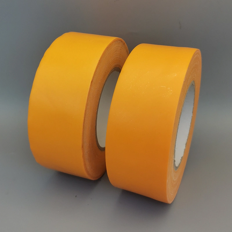 Strong Adhesion Yellow Moistureproof Tear Easily Duct Tape Be Suitable for Hardware Building and Decoration Project