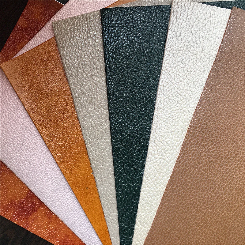 Woven Design Full Grain 100% High quality/High cost performance  Factory Price PU PVC Synthetic Leather for Custom Leather Bag