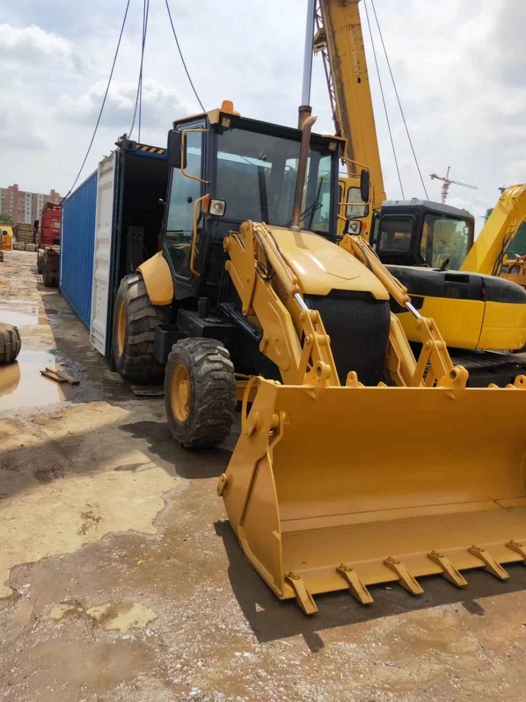 Used Jcb Backhoe Loader Low Hours Good Condition in Stock, Secondhand Backhoe Loader 3cx 4cx Hot Selling