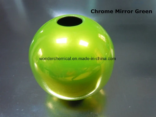 Chemical Resisting Clear Powder Chrome Mirror Green Powder Paint