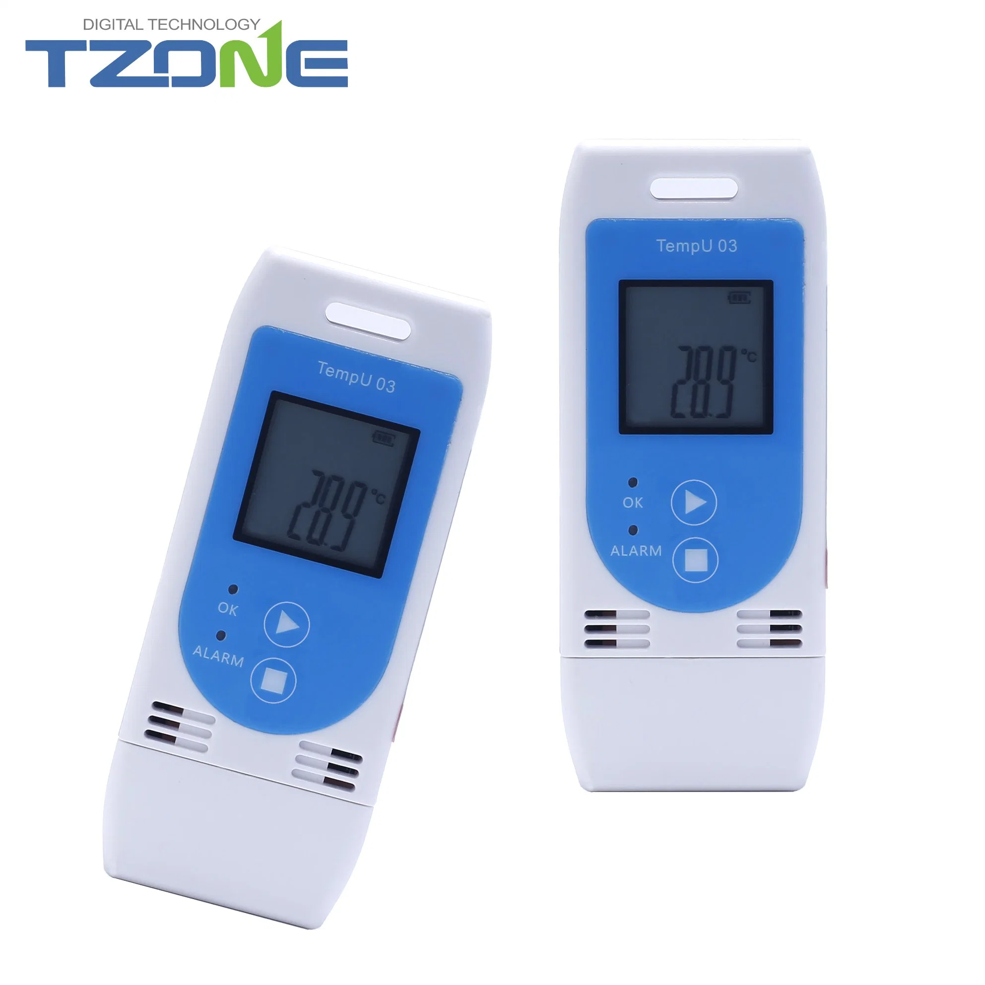 USB Temperature and Humidity Data Logger Recorder Monitor with LCD Display with Calibration Certificate