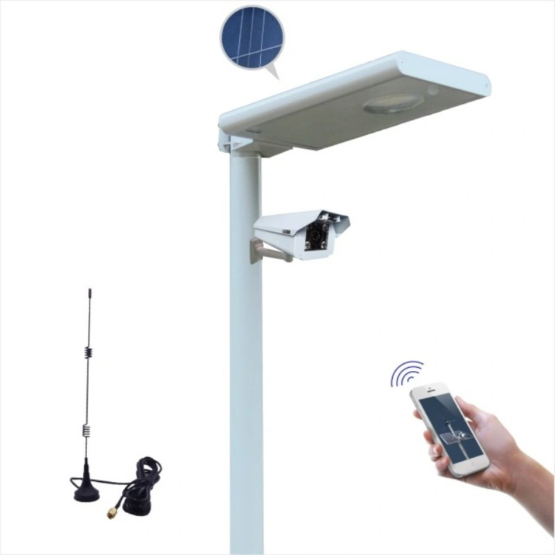 Warm White Environment Friendly Solar Powered Street Lights Set