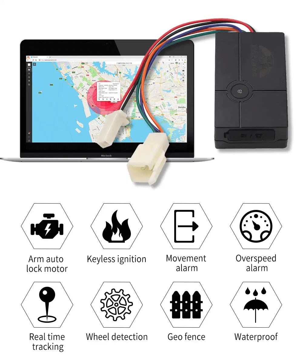 Mini 4G GPS Tracker Motorcycle Bike GPS Tracking System Tk401A Anti Jammer Mobile IMEI Tracking Software