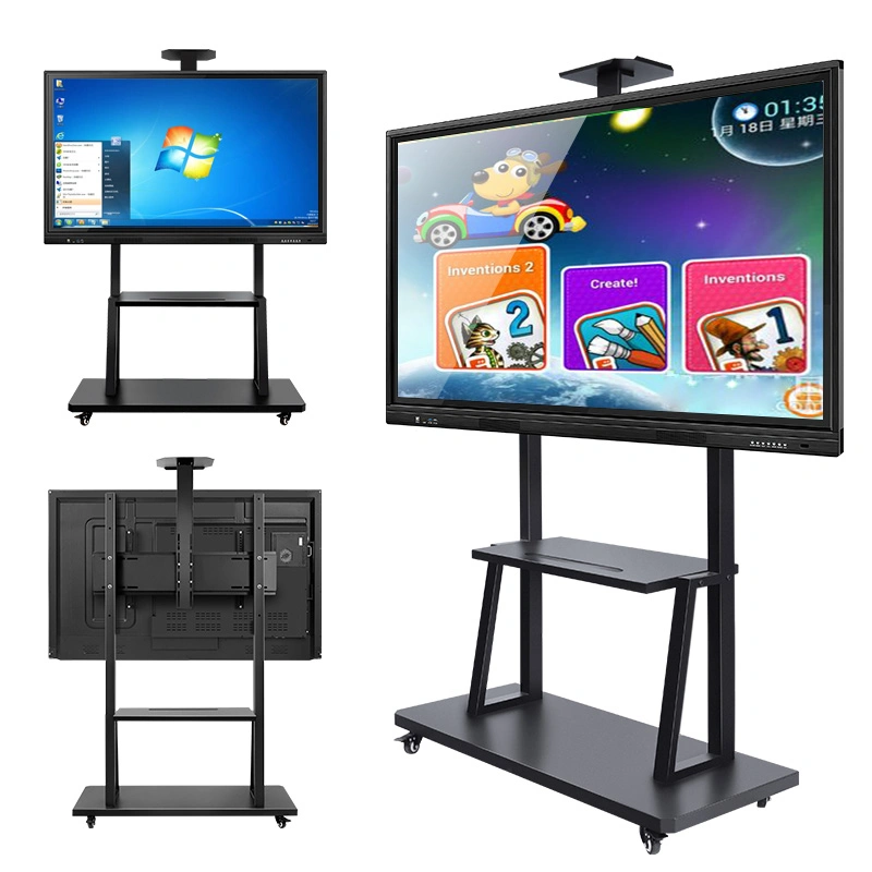 Free Standing Digital Interactive Touch Screen Smart Board for Education