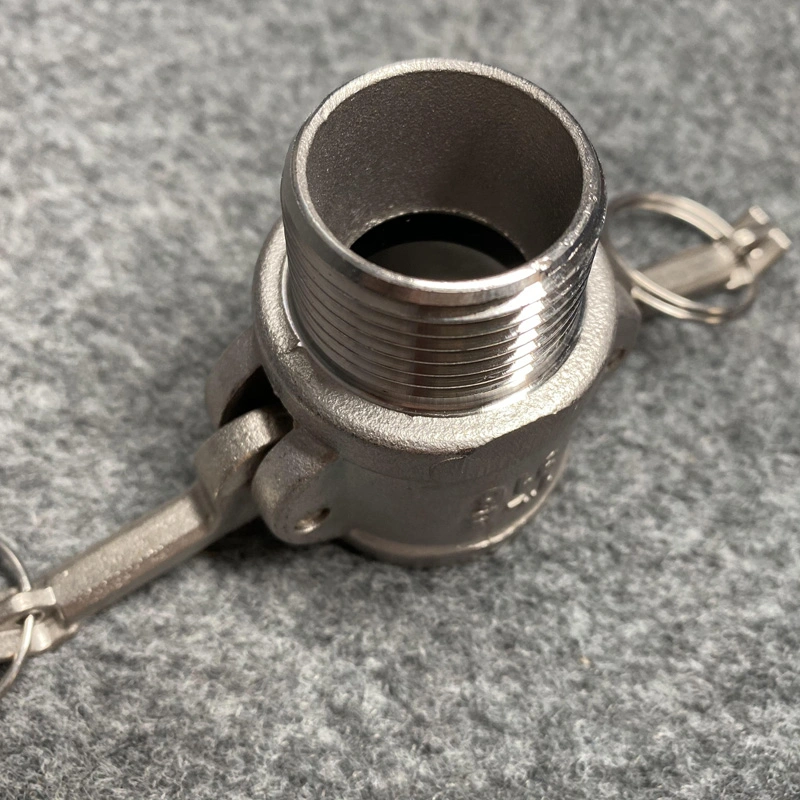 Stainless Steel Quick Coupling with Pipe Fittings Like Connector