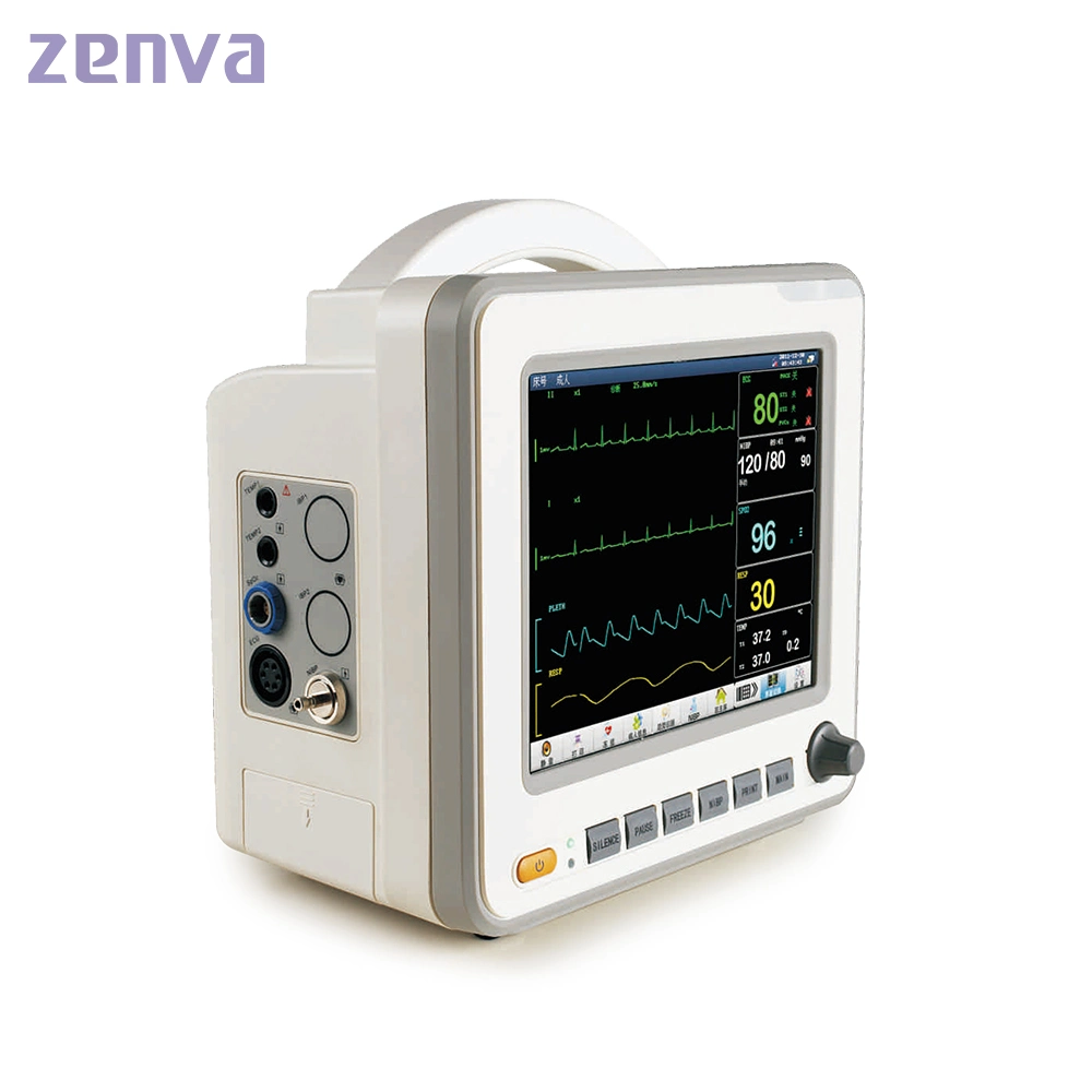 China Hospital 12.1 Inch Multi-Parameter Portable Patient Monitor