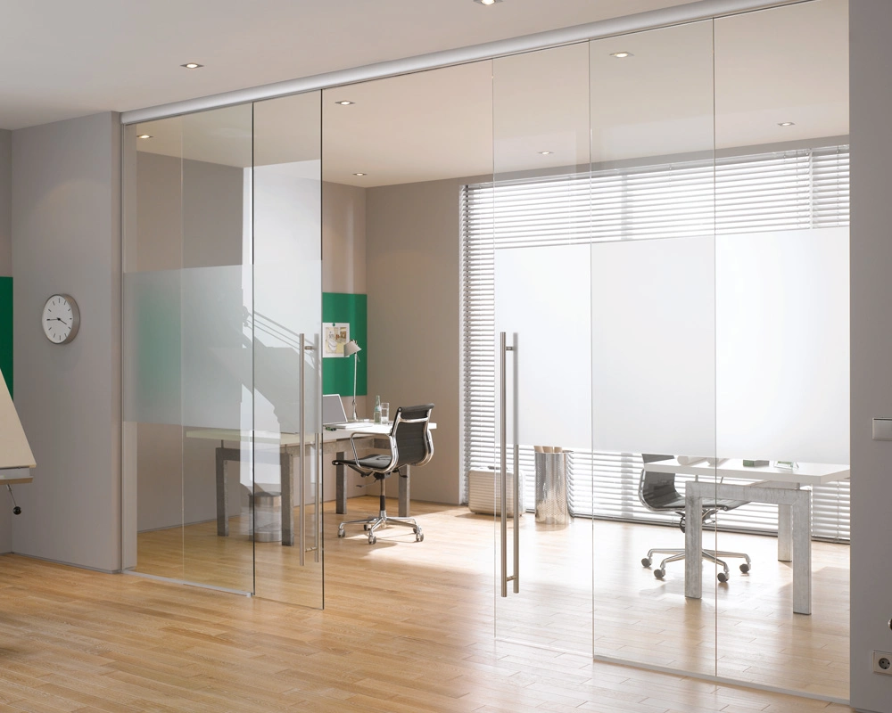 Toughened Glass Sliding Door with AS/NZS2208: 1996, BS6206, En12150 Certificate