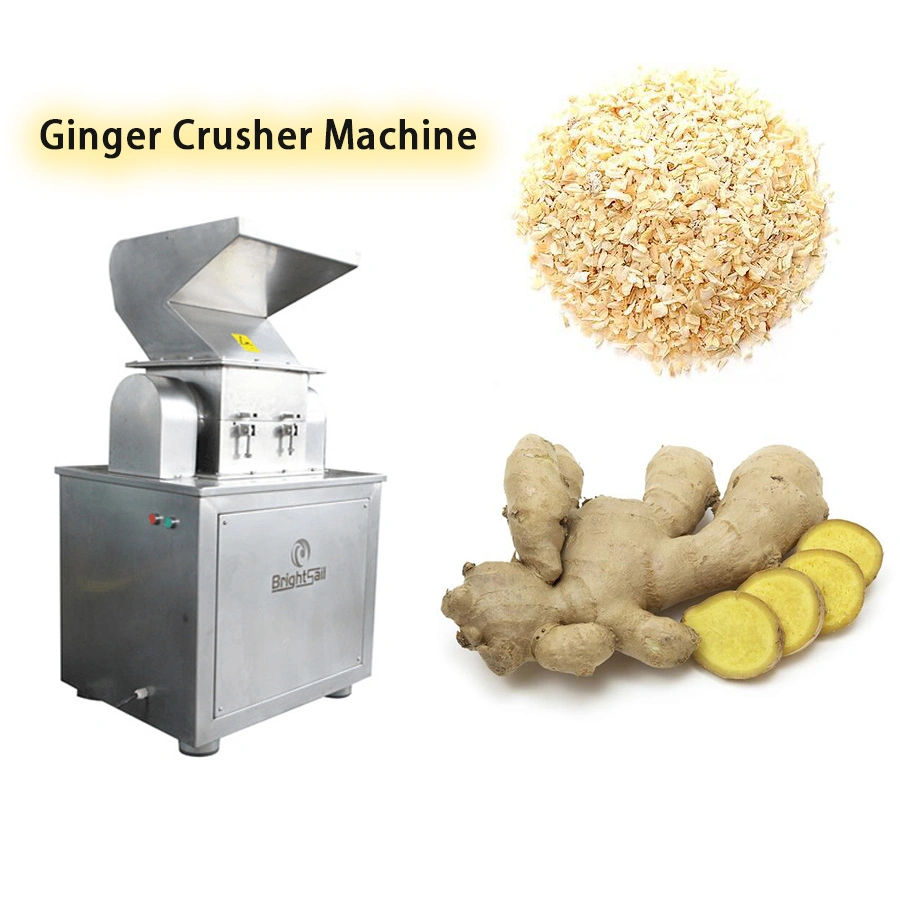 100kg/H Dry Moringa Leaf Flake Crusher Herb Root Crushing Machine