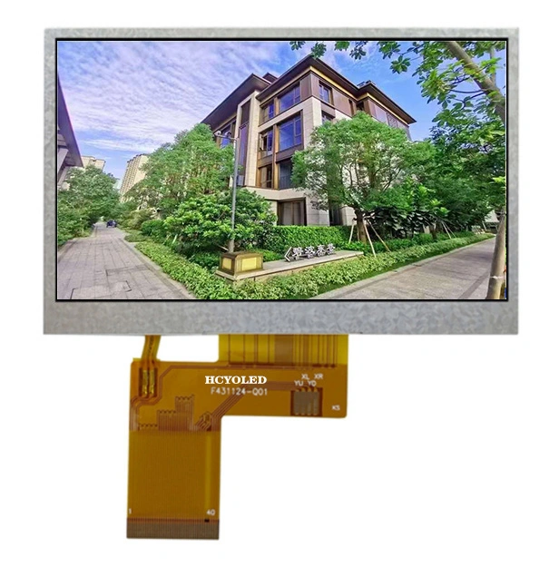 High Performance 5.0" 5.0inch 5.0 Inch 800X480 Pixels Multi-Color Connector TFT LCD Display LCD Screen Panel Display