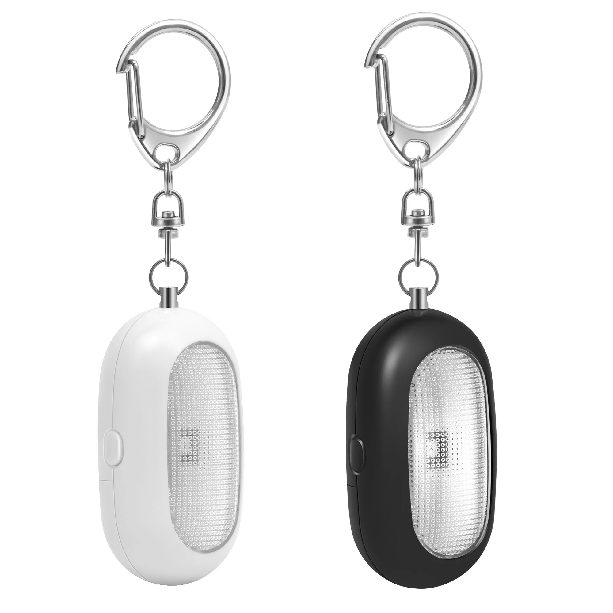 High Decibel Personal Alarm Security Keychain Alarm with Warning Light