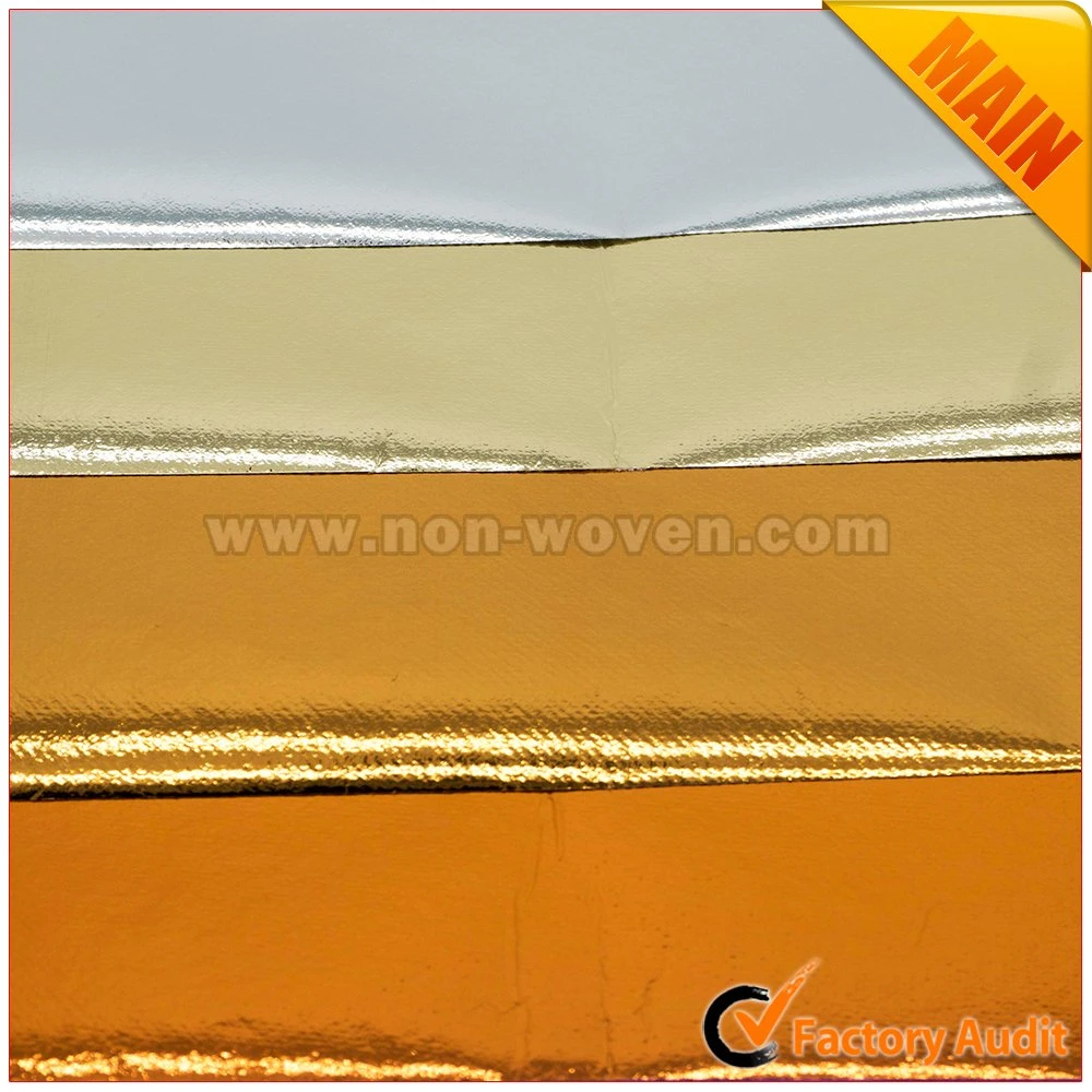 Pet Metallic Laminated Fabric for Bag Making Material