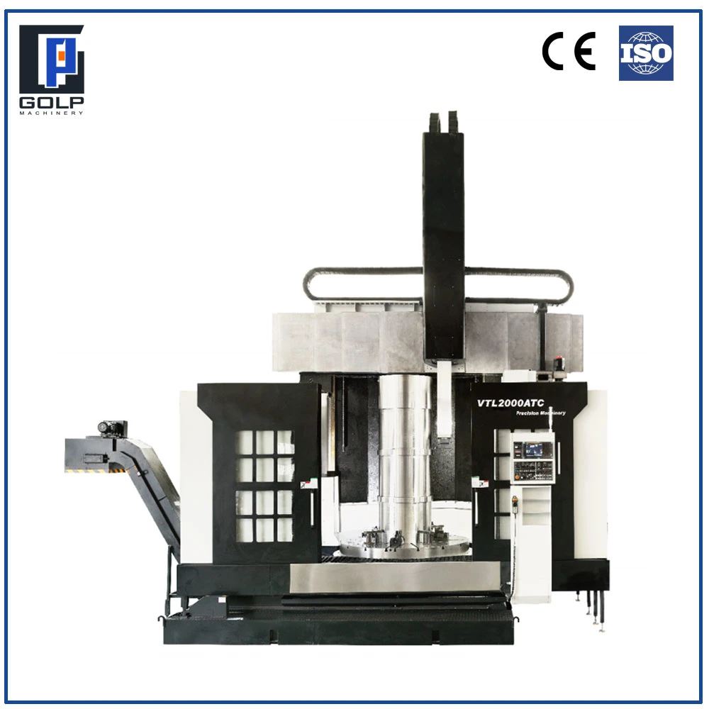 Vertical Turning Center Machine CNC Lathes for Brake Disc and Brake Drum Purpose Motor Shell