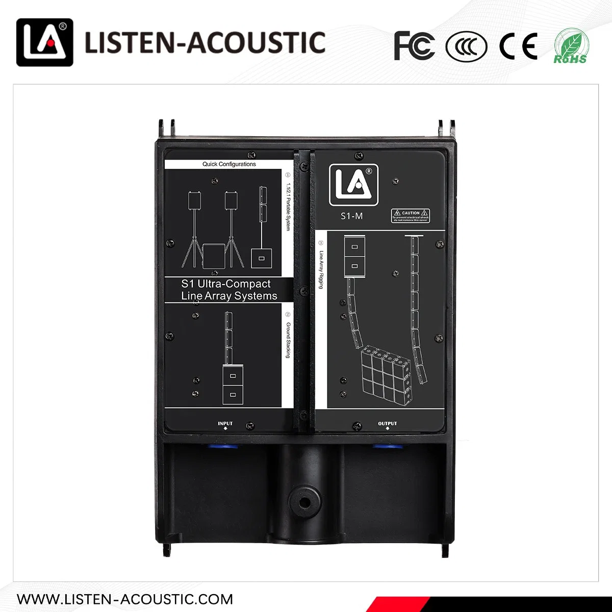 Professional Active Passive Outdoor Line Array Loudspeaker