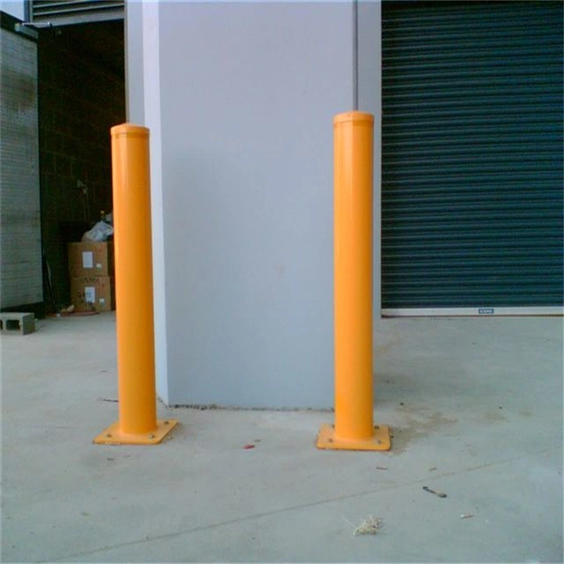 Steel Safety Barrier Protection Safety Bollard Traffic Pole Signs Yellow Bollard Post Good Sell